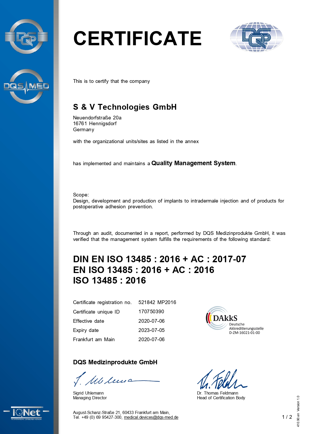 certyfikat zarządzania jakością eng
